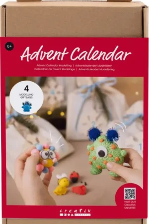 Prix Cassé Kit créatif calendrier de l'Avent « Modelage – monstres »