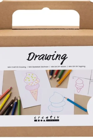 Mini-kit créatif dessin « Sucreries » Certifié