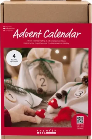 Commande En Gros Kit créatif calendrier de l’Avent « Feutrage »
