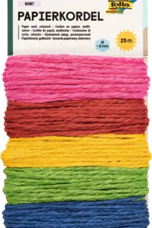 Promotion Saisonnière Cordelette en papier « Multicolore »