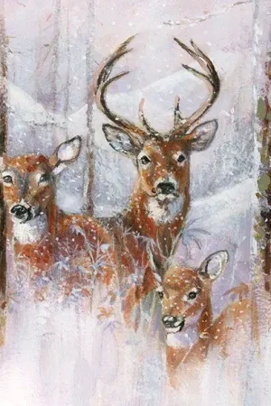 Must-Have Serviette « Animaux sauvages en hiver »
