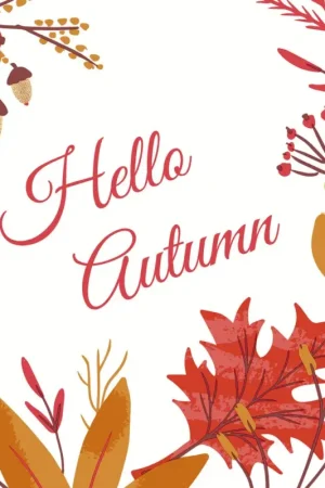 Petit Prix Serviette « Hello Autumn »
