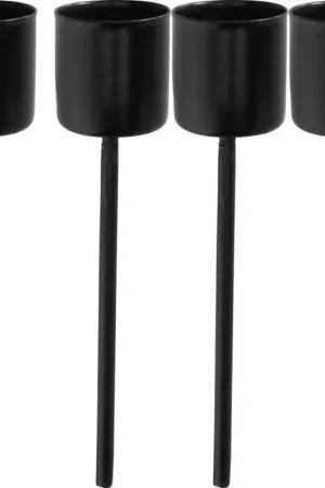 Commander Maintenant Piques bougeoirs pour bougie chandelle, 4 pc.
