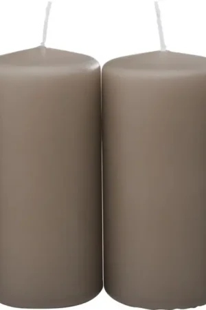 Bougies cylindriques, Ø 6 x 12 cm Retour Gratuit
