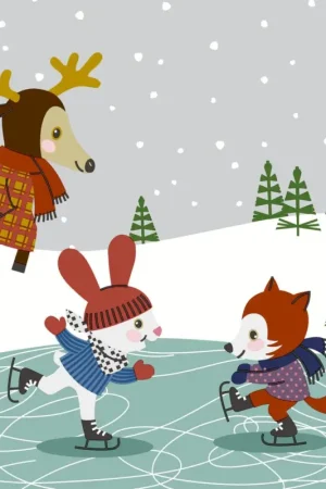 Commander Maintenant Serviette « Happy Wintertime »