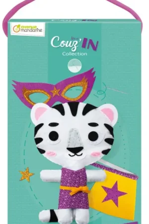 Pas Cher Kit de couture Avenue Mandarine Maxi Couz'In « Alyssa la tigresse »