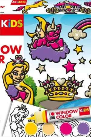 Solde Coffret Window Color Marabu Kids « Princesse »