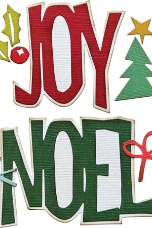 Prix Promo Gabarit d’estampe Sizzix Thinlits « Big Tidings by Tim Holtz »