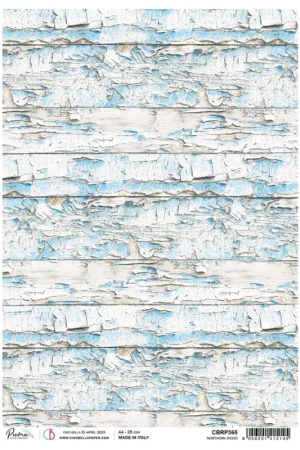 Soie de paille à motifs « Northern wood » Dernière Chance