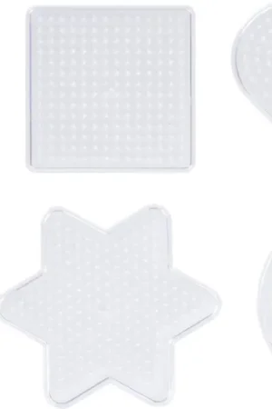 Set de plaques pour perles à repasser « Formes » Promotion