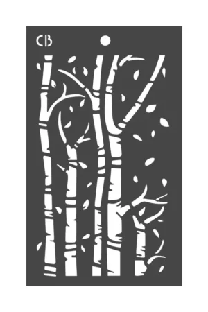 Jusqu'à Épuisement Des Stocks Pochoir « Birch trees »
