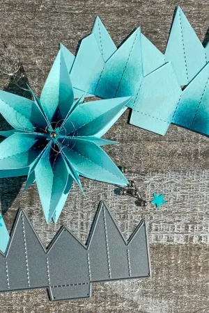 Seulement Aujourd'hui Gabarit d’estampe pour étoile en papier « Grand modèle »
