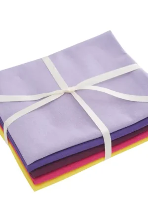 Prix Cassé Assortiment de tissus Patchy Uni « Lavande-Baies »