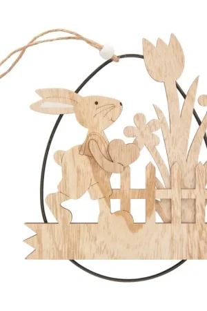 Bon Marché Suspension œuf VBS « Lapin de Pâques »