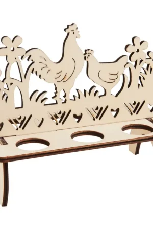 Porte-œufs VBS « Poules » pour 6 œufs Meilleure Vente