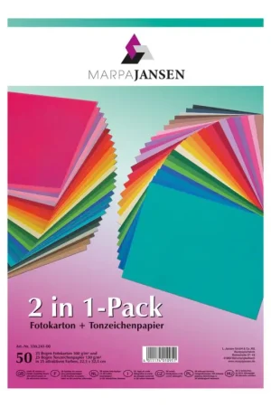 Assortiment de papier et papier cartonné de couleur Quantité Limitée