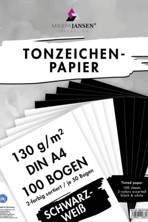Assortiment de papier teinté « Noir & blanc » Offre Limitée