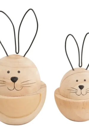 Offre Exclusive Lapins en bois VBS « Mopsy et Flopsy »