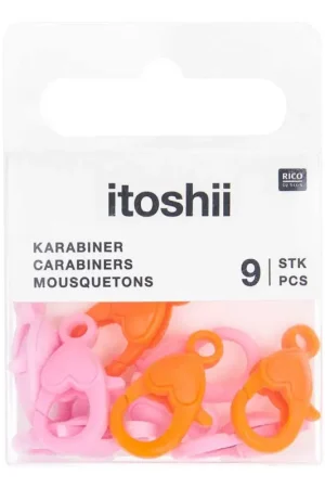 Offre Limitée Assortiment de mousquetons itoshii « Pink Mix »