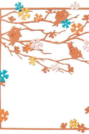 Gabarit d'estampe Sizzix Thinlits « Woodland Cardfront » Promotion