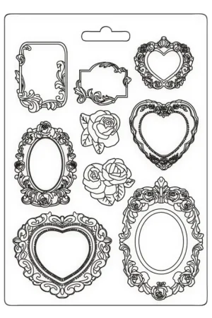 Moules "Precious - Cadre photo Roses". Paiement Sécurisé