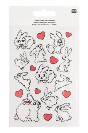 Motifs de transfert « Lapins » Vente Directe