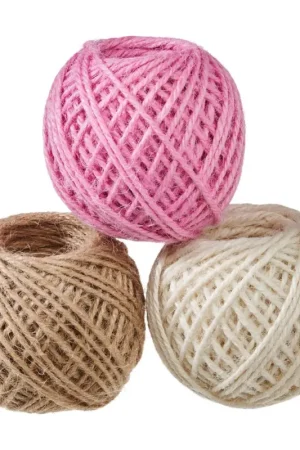 Set de cordelettes en jute VBS « Juta » Vente Directe