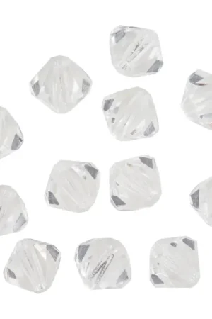 Perles toupies scintillantes, 6 mm Populaire
