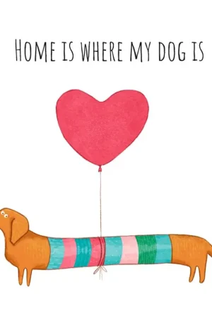 Serviette « Dog Home » Meilleur Choix