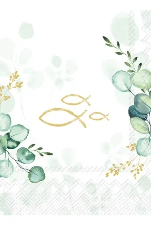 Serviette « Eucalyptus Fish » Quantité Limitée
