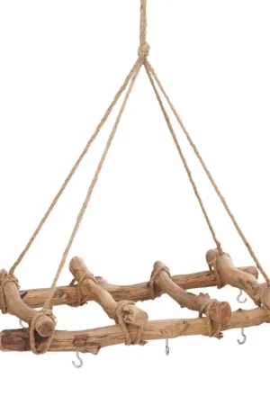 Expédition Rapide Échelle déco en bois à œillets, à suspendre