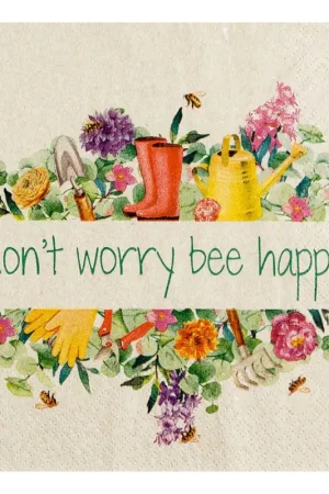 Serviette « Be Happy » Must-Have