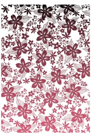 Tampon Clear Stamp Sizzix « Petals by Stacey Park » Jusqu'à Épuisement Des Stocks