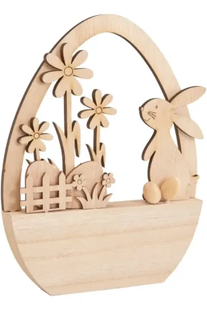 Décoration à emboîter en bois œuf VBS « Maître lampe » Pas Cher