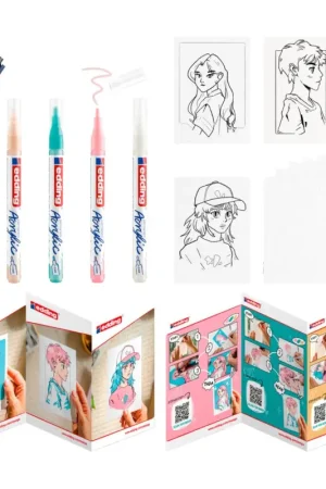 Set créatif edding « Manga » Produit De Marque