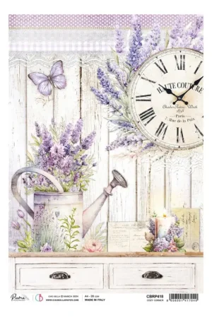 Soie de paille à motifs « Morning in Provence – Cozy Corner » Marque