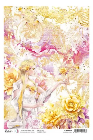 Affaire À Saisir Soie de paille à motifs « Ethereal – Sparkling Fairy »