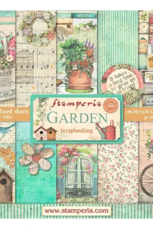 Paiement Sécurisé Scrapbooking Pad « Garden »
