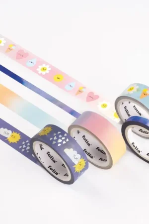 Authentique Set de washi tapes « Hot Foil Sunnyside »