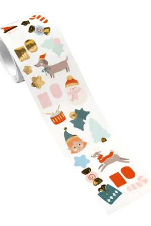 Meilleure Vente Rouleau de stickers « Période hivernale »