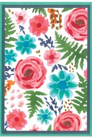 Sizzix Layered Stencils "Abstract Blooms" Meilleur Prix