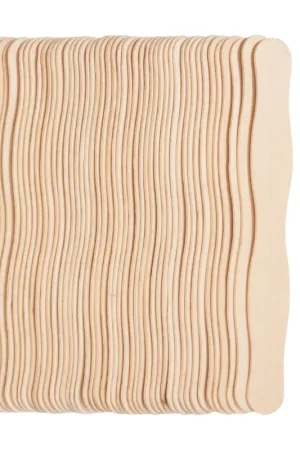 Bâtonnets en bois VBS « Ondulé » Prix Choc