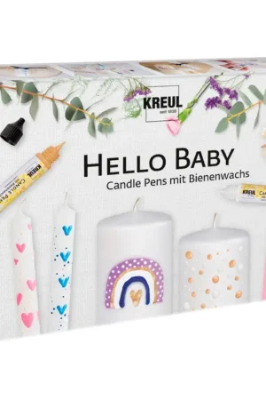 Candle Pen KREUL « Hello Baby », set de 6 Prix Réduit