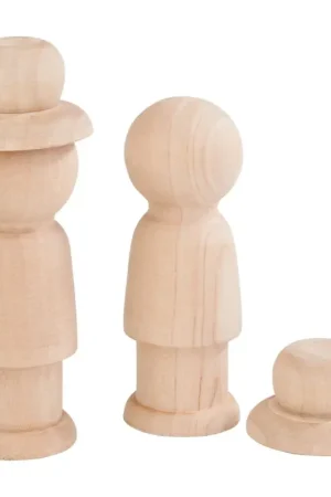 Remise Figurines en bois avec chapeau VBS