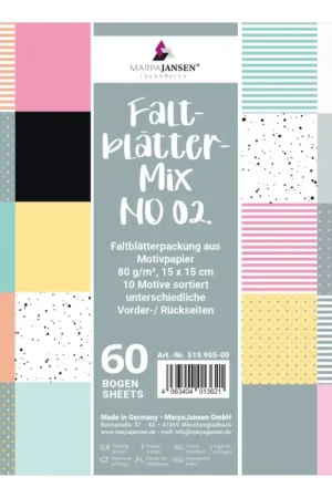 Assortiment de papier de pliage « Happy » Vente Directe