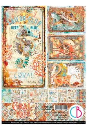 Acheter En Ligne Set de papier « Coral Reef »