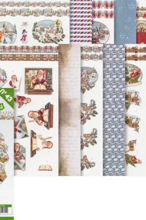 Livret de motifs 3D pré-estampés "White Christmas Feelings" Achetez Aujourd'hui