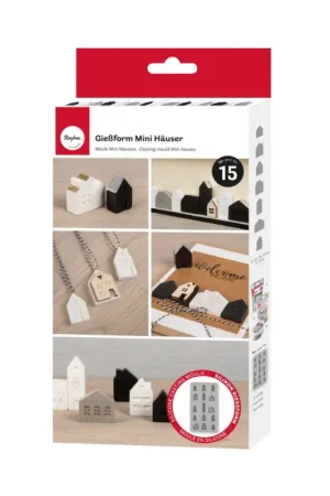 Moule en silicone « Mini-maisons » Prix Réduit