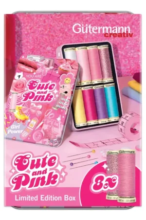Satisfait Ou Remboursé Box Cute and Pink Gütermann, 8 bobines