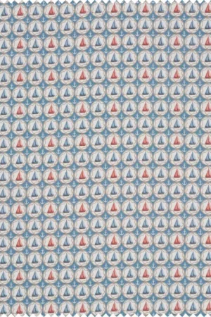 Tissu coton au mètre « Voiliers » Offre Limitée